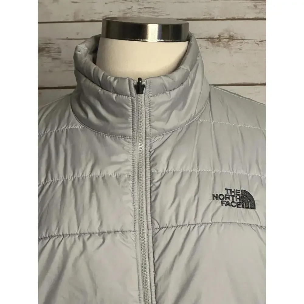 The North Face gorpcore light grey insulated puffer jacket Size XL - Picture 2 of 6